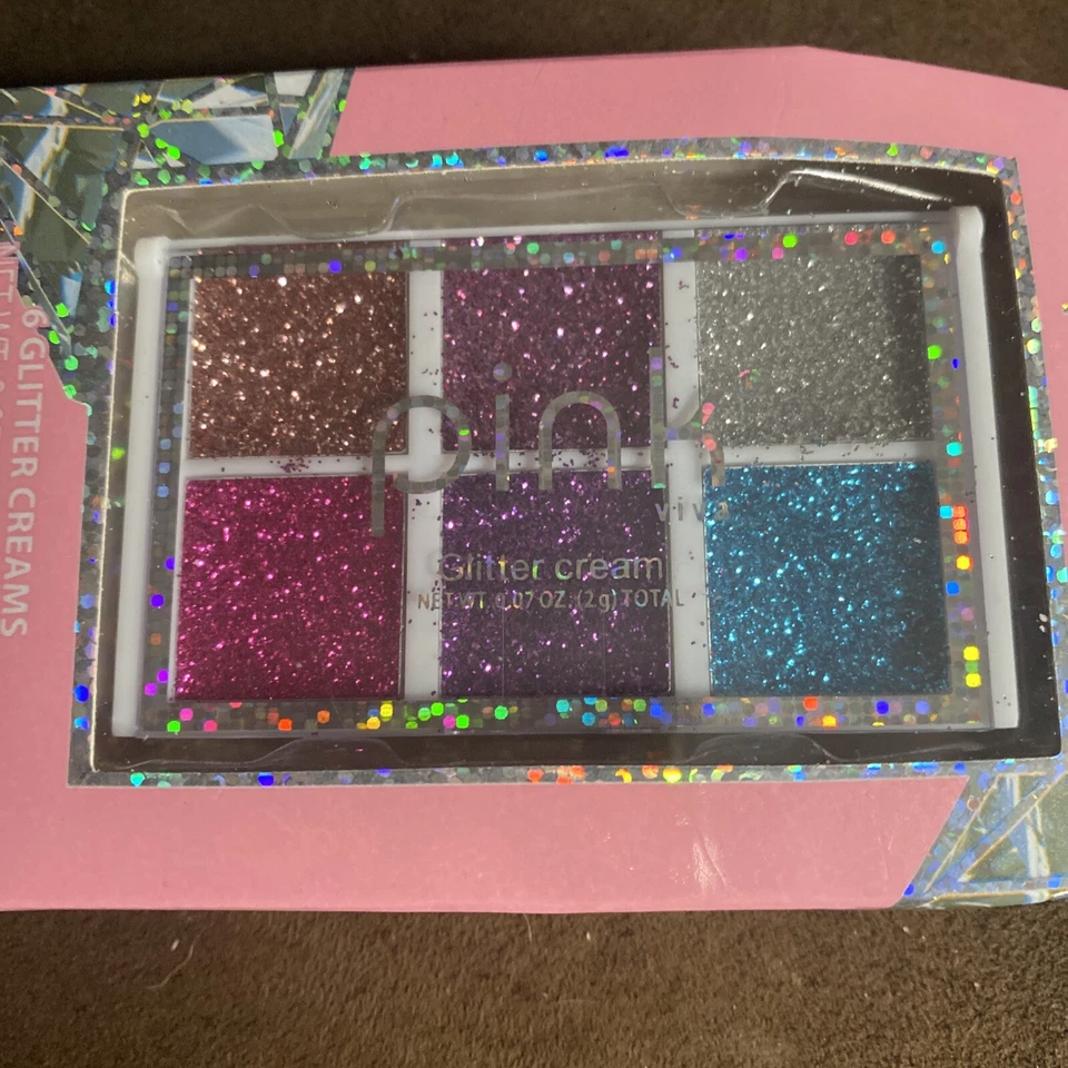 Rosa ~ Glitter Creams ~ 6 Cores -  - Imagem 3 de 4