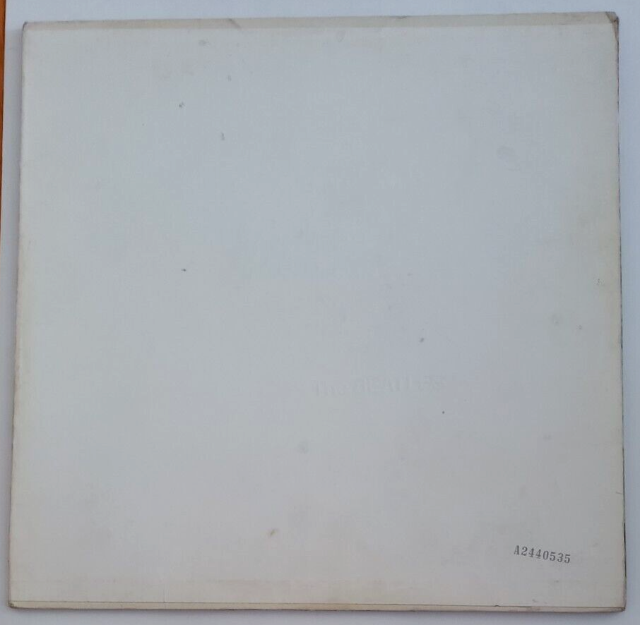 The Beatles – The Beatles White Album Numbered 1968 2LP SWBO 101