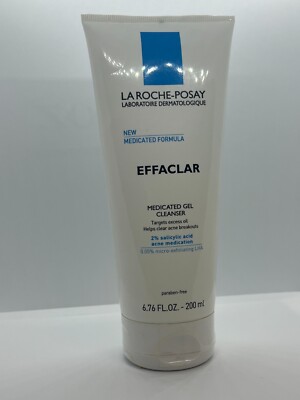 Laroche-Posay Effaclar New Medicated Formula Medicated Gel Cleanser  6.7 fl oz
