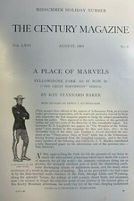 1903 Yellowstone Park Pulpit Terrace Old Faithful Jupiter Terrace illustrated