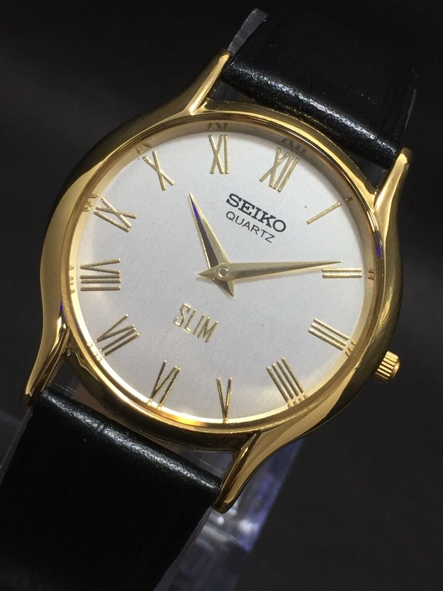 Seiko slim cheap watch