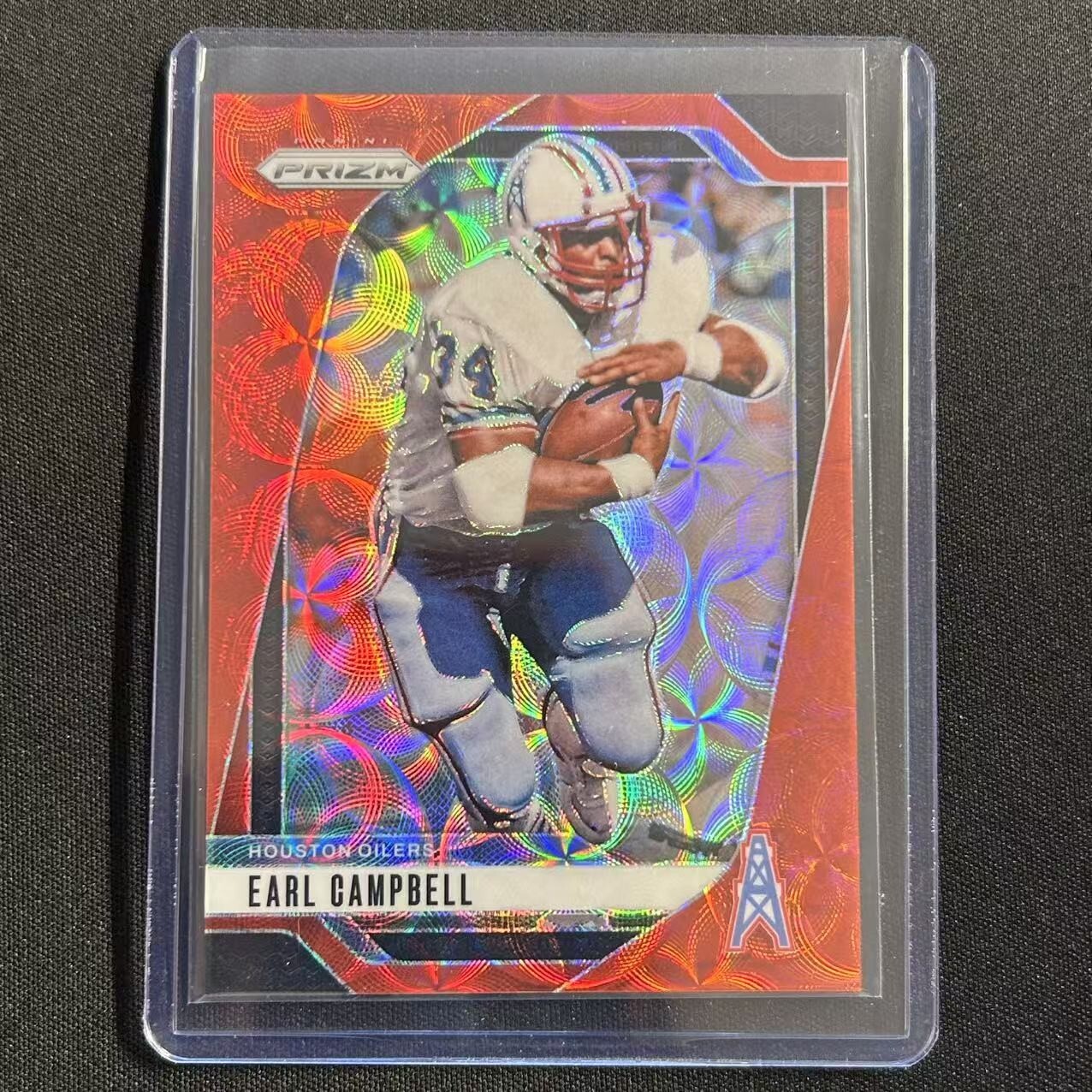 🔌2024 PANINI PRIZM FOOTBALL RED CHOICE PRIZM  EARL CAMPBELL 12/20