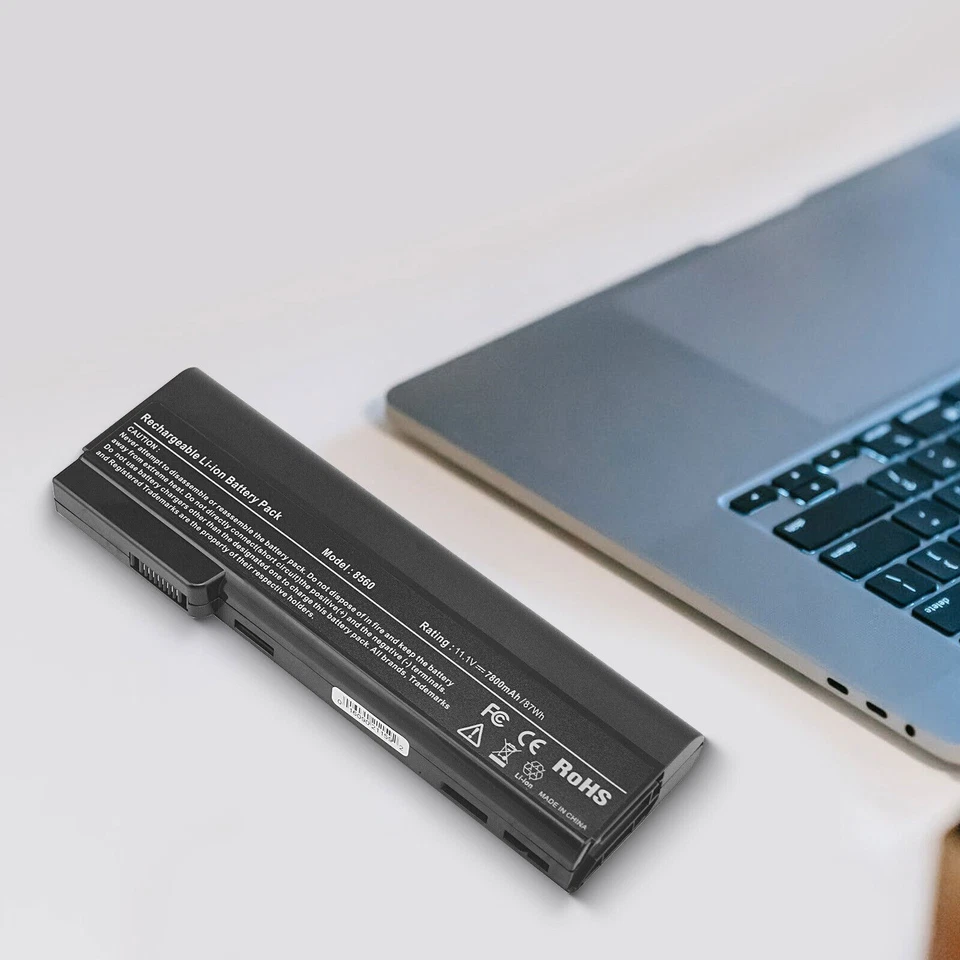 6/9 Zellen AKKU Für HP ProBook 6360b 6560b 6570b EliteBook 8460p 8470p 8560p - Bild 4 von 4