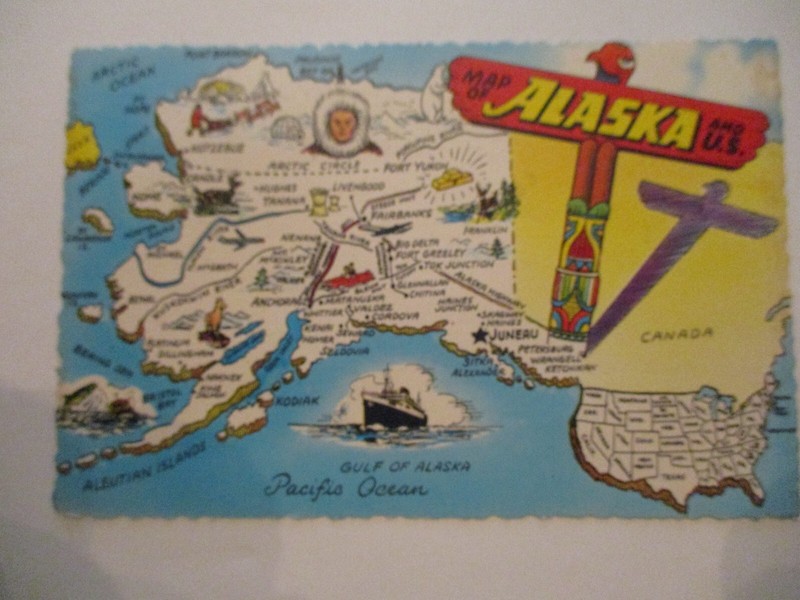 Circa July 28, 1988 Postcard - Alaska
