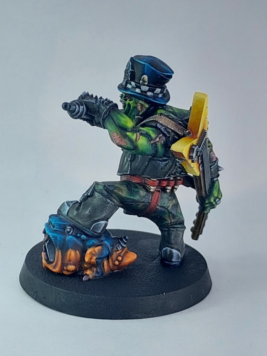 Pro Painted Games Workshop Warhammer 40,000 Orks: Ork Goff Rocker