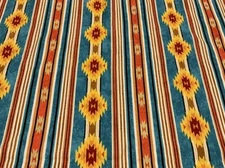 Timeless Treasures Southwest Aztec Stripe C4805 Cotton Fabric BTY