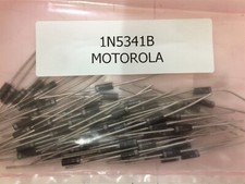 1N5341B MOTOROLA DIODE ZENER 6.2V 5W DO15 AXIAL 25 PIECES