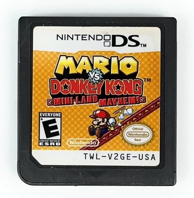 NINTENDO DS :  MARIO vs DONKEY KONG : MINI-LAND MAYHEM !! Cartridge Only, Tested