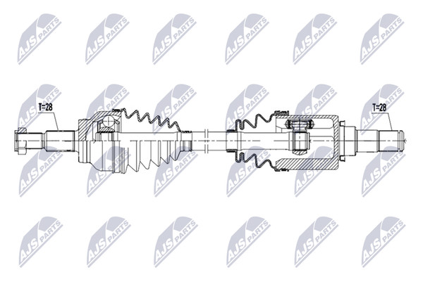 Antriebswelle NTY NPW-MZ-124 FüR Mazda BM BN-image