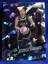 2025 Panini Prizm WNBA - Jessica Shepard #137 Ice Prizm