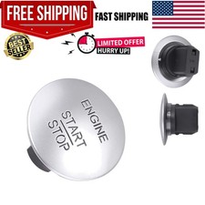 Keyless Go Start Button Push to Start Stop Push Button Engine Ignition Switch...