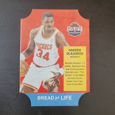 2011-12 Past & Present Hakeem Olajuwon Bread for Life #29