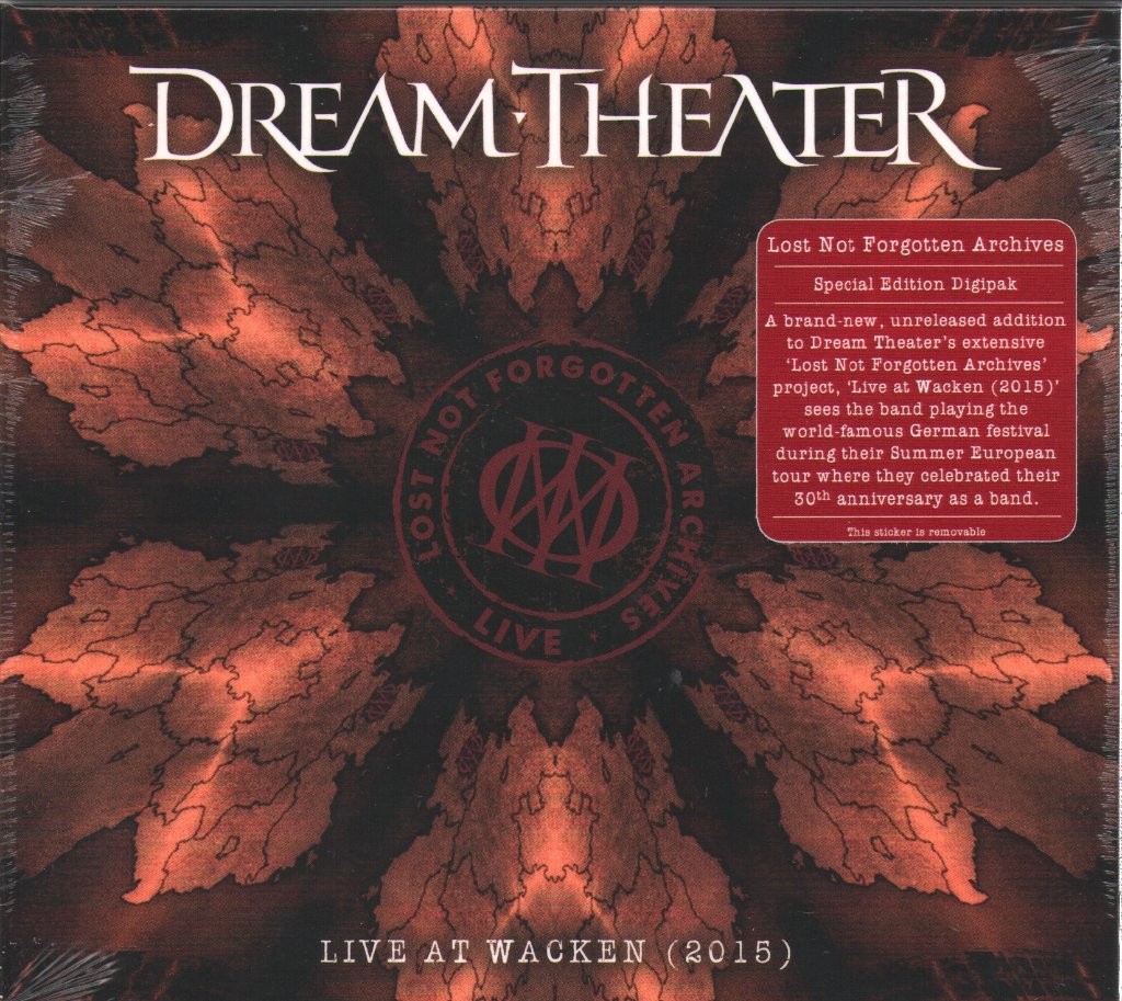 Dream Theater Lost Not Forgotten Archives: Live At Wacken (2015) CD NEW