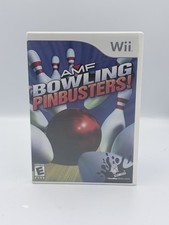 Refurbished Nintendo Wii AMF Bowling Pinbusters Complete CIB Excellent Mint