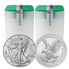 Lot of 40 - 2025 $1 American Silver Eagle 1 oz BU