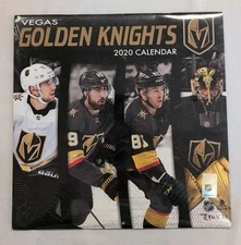 Vegas Golden Knights 2020 Wall Calendar by Turner Licensing, NEW SEALED