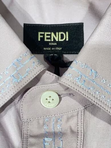 FENDI/Long Sleeve Shirt/Size 42/Cotton/PU// thumbnail 3