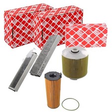FEBI POLLEN- LUFT- ÖL-FILTER PAKET passend für Audi A6 Allroad 4FH A6 C6 4F5
