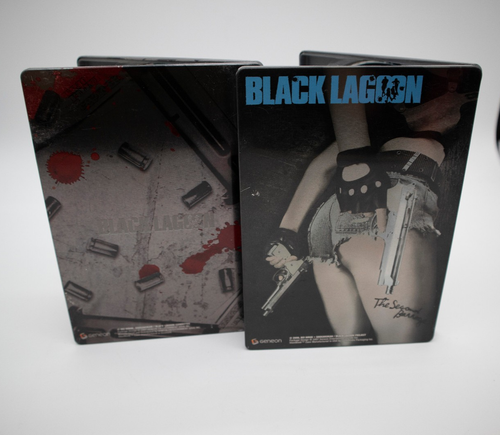 Black Lagoon Season 1+2 Steelbook Box Set Bundle - Complete Series DVD - Picture 3 of 3