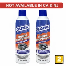 Gunk EB1 Engine Brite Original Heavy Duty Engine Degreaser Can 15oz, 2 Pack