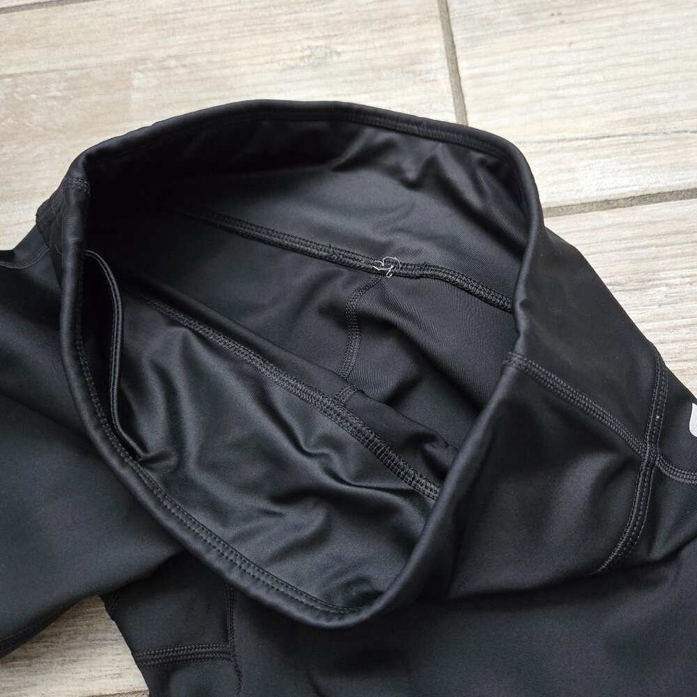 Fabletics Diagonal Pattern Mesh Bottom Leggings W… - image 4