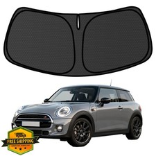 Mini Cooper F55 Windshield Sun Shade 2015-2025 Custom UV Blocker