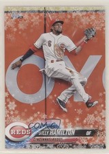 2018 Topps Holiday WalMart Mega Box Billy Hamilton #HMW163 ut4