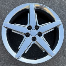 🚙 2004-2006 Chrysler PT Cruiser 5 Spoke Chrome Wheel Rim & Center Cap 17x7 OEM