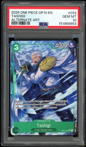 Tashigi (Parallel) graded PSA 10 for sale on eBay