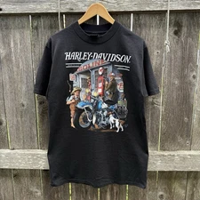 Vintage 3D Emblem T Shirt Gasoline Americana 1990 Large 3D Tag Rare Back Graphic