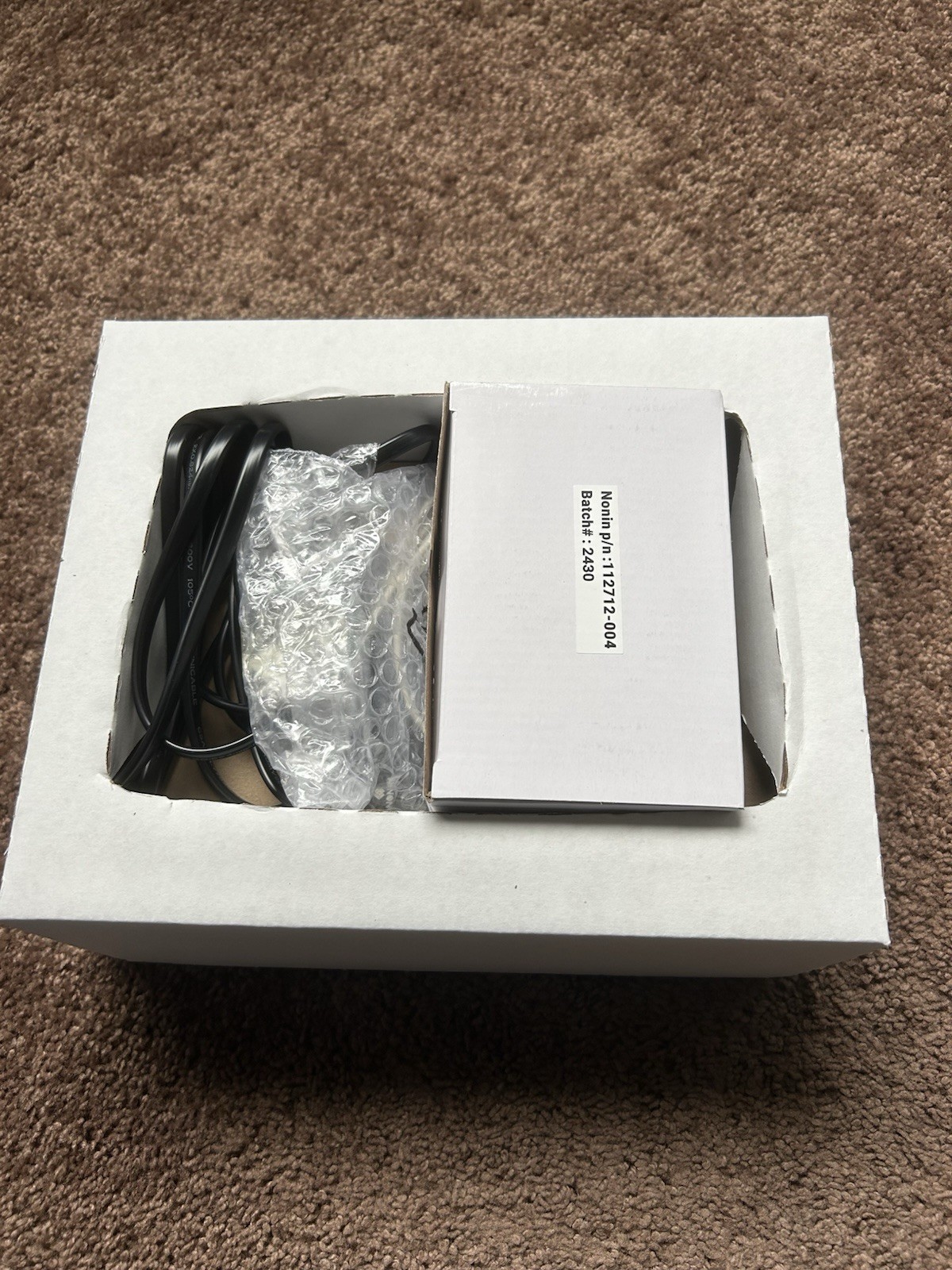 Nonin 7500 - Portable Tabletop Pulse Oximeter with Alarms