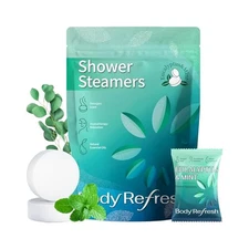 Self,Care Gift Set: Eucalyptus & Mint Shower Steamers, 18pcs for Stress