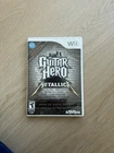 Activision Guitar Hero Metallica Nintendo Wii 2009 Manual Included T NTSC-U/C