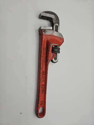 #ad Rigid 8quot; Heavy Duty Adjustable Pipe Wrench $16.99