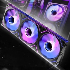 AsiaHorse Dawn Pro RGB 3 ventole per pc 120 mm reverse daisy chain Infinity