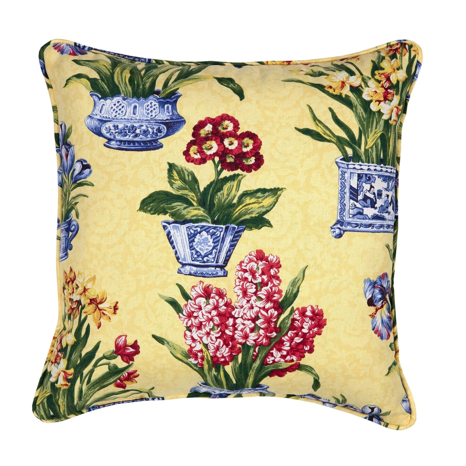 Melanie Floral Square Pillow