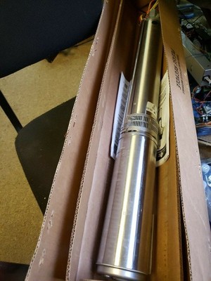 FRANKLIN ELECTRIC SCHAEFER SUBMERSIBLE PUMP 7SR1S4-3W230, 7GPM, 1HP, 230V, 3WIRE