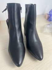 Cotton Traders Ladies Block Heel Ankle Boots Size 7 New With Tags