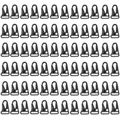 12 Pieces 1 Inch Enlarged Mouth Clip Sling Clasp Hook for Keychain Snap Hooks...