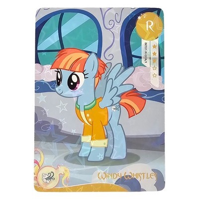 My Little Pony Card Windy Whistles INT01-R-009L1 R Rainbow Edition NM