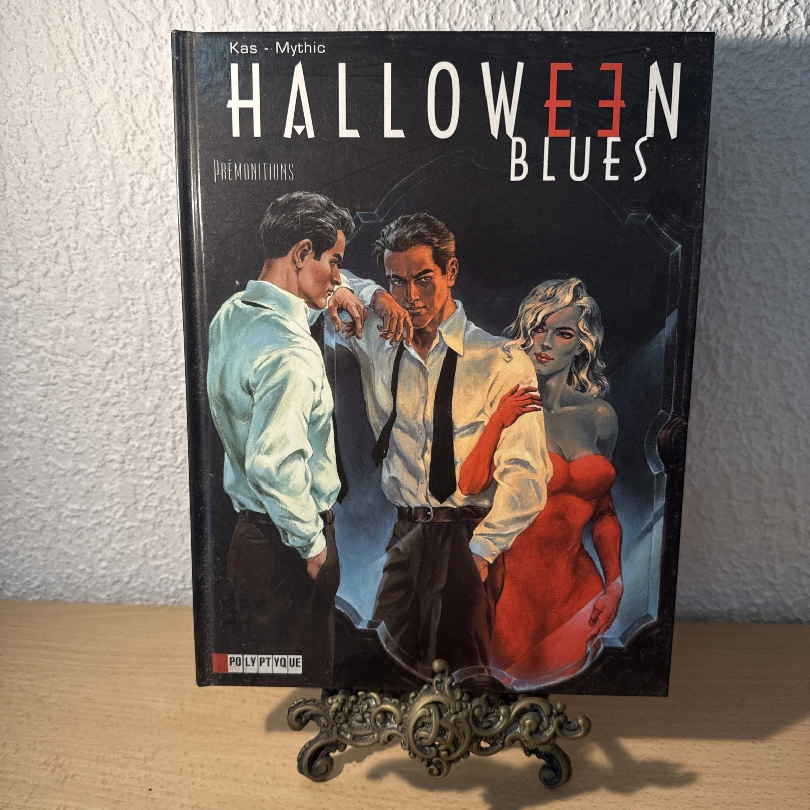 BD Halloween Blues 1 . Prémonitions Polyptyque Kas Mythic 2005 Dargaud Lombard