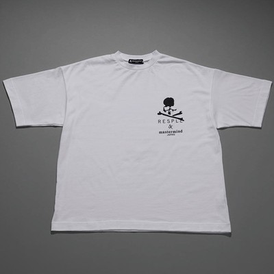 Mastermind x Resple White - T-Shirt - Large - Free Shipping