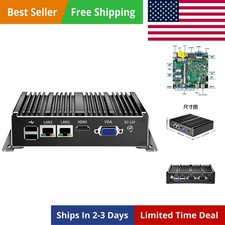Fanless Mini PC, Industrial PC, Mini Computer...