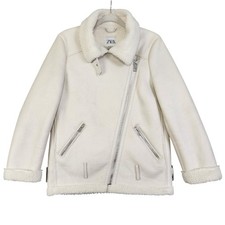 Zara Womens Faux Shearling