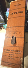 Shelf Dust proof File Box 1940s letter storag...