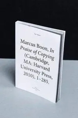 Thalmair, F: Marcus Boon, In Praise of Copying (Cambridge, M | Franz Thalmair