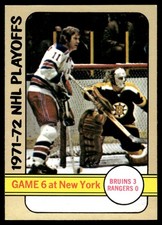1972-73 Topps 1971-72 New York Rangers/Boston Bruins #7