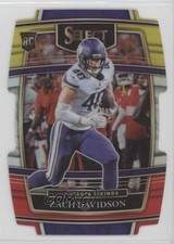 2021 Panini Select Concourse Red & Yellow Prizm Die-Cut Zach Davidson #95 0bt4