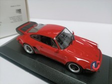 minichamps 1:43 Porsche 911 930 Turbo 1977 Red Coupe Model 