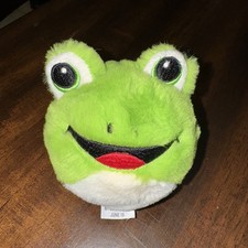 New! Ty Beanie Bouncers JUMPER the Frog 3 1/2" Plush Bouncy Ball Toy